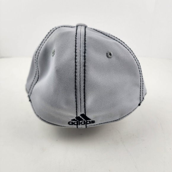 Brooklyn Nets Grey Hat Cap Mitchell & Ness NBA Basketball Mens - Picture 4 of 9